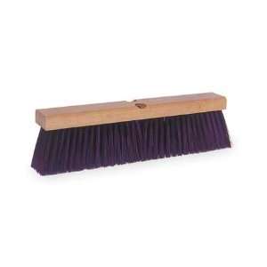  Brooms and Brush Heads Garage Pushbroom,24 In Health 