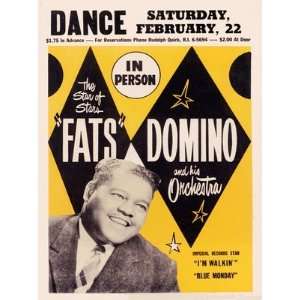    Fats Domino   The Star Of Stars   15.6x11.7 inches