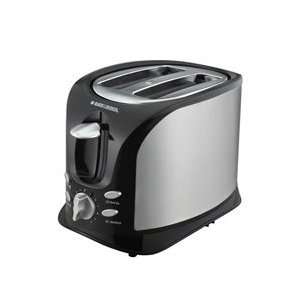  Black & Decker Brushed Stainless Steel 2 Slice Toaster 