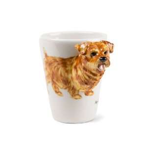  Norfolk Terrier Handmade Coffee Mug (10cm x 8cm)