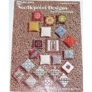   Needlepoint Designs for Pincushions Leaflet 84 Leisure Arts Books