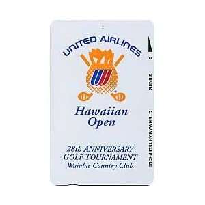   3u,10u 28th Hawaiian Open Golf Waialae CC (United Airlines) Set of 2