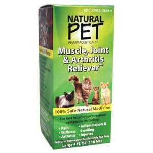  Natural Pet Cat Muscle, Joint & Arthritis Reliever Pet 