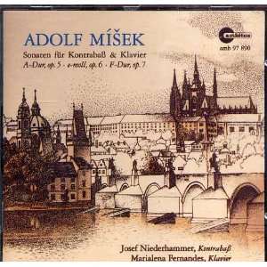  Adolf Misek Sonaten Fur Kontraba & Klavier Music