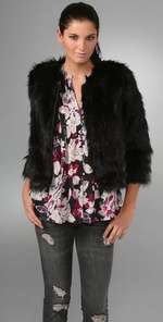 Joie Dreamer Faux Fur Jacket  