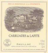 Carruades de Lafite 2000 