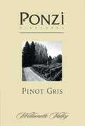 Ponzi Pinot Gris 2006 