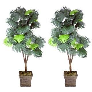   Tripled Artificial Trees Silk Plants, with No Pot,