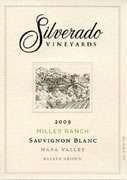 Silverado Miller Ranch Sauvignon Blanc 2009 