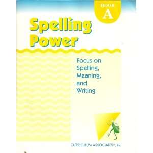  Spelling Power Level a Focus on Spelling Meaning and 