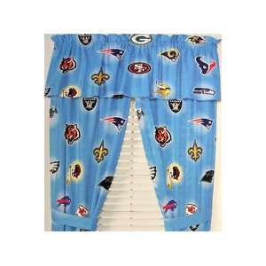  NFL Football On The Field   Drapes / Curtains