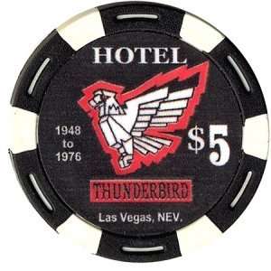  $5 Thunderbird Hotel Fantasy Chip