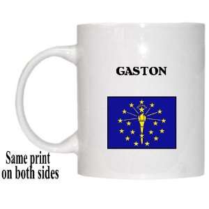  US State Flag   GASTON, Indiana (IN) Mug 