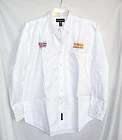 Official Roush / Dewalt Racing Team White Button Up Long Sleeve Shirt 