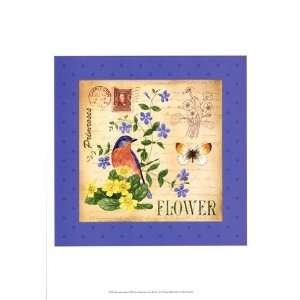  Blooming Garden I Poster by Jane Maday (13.00 x 19.00 