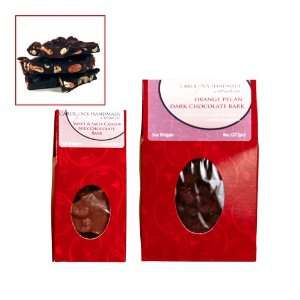 Gourmet Dark Chocolate Jalaprika Cashew Bark Red Rooft op Gift Box 3oz 