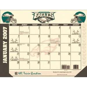  Philadelphia Eagles 22x17 Desk Calendar 2007 Sports 