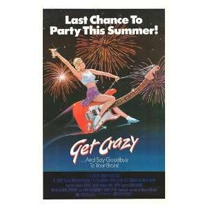  Get Crazy Original Movie Poster, 27 x 41 (1983)