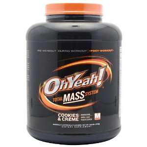  ISS Research Oh Yeah Mass Cookies & Cream 5.95 Lbs Health 