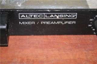ALTEC LANSING 1689A Mixer Preamplifier  