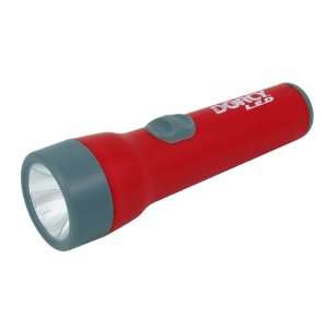   Lumen 2D LED ABS Economy Flashlight with Batteries