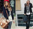 Womens Black Leather Shoulder Handbag. ~Mossimo~ NEW  