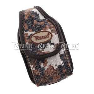   SBRAM Small Rugged Pouch with Army Camouflage   Brown
