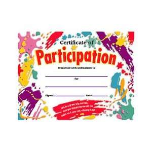  CERTIFICATE PARTICIPATION 30/PK Toys & Games