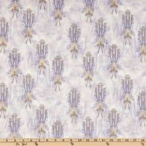  44 Wide Nouveau Riche Pinache Iris Fabric By The Yard 