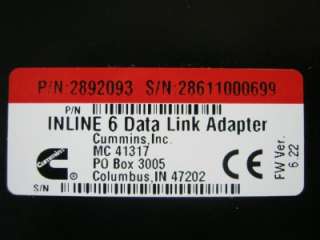 2892092 New Cummins Inline 6 USB Kit Adapter  