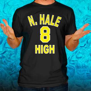 HALE HIGH SCHOOL Wiz Khalifa Snoop Dogg T Shirt Young Wild and Free 
