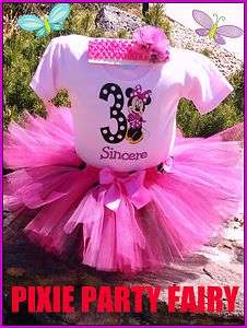   personalized T shirt Tutu Boutique Birthday Party Outfit Girl  