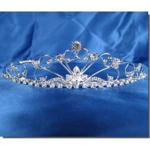    Bridal Wedding Tiara Crown With Crystal Arches 26986 Beauty