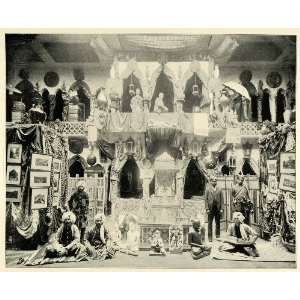  1893 Print Chicago Worlds Fair India Private Exhibit 