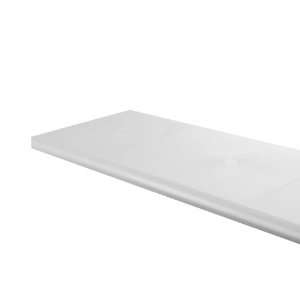  12 inch x 48 inch Wood Shelf for Slat wall, Grid wall 