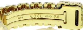 Ladies Ebel Beluga Mini 18K Gold Mother of Pearl Diamond Watch  
