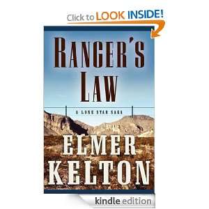 Rangers Law A Lone Star Saga (Texas Rangers) Elmer Kelton  