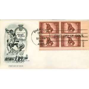 United States First Day Cover 50th Anniversary of the Rough Riders 