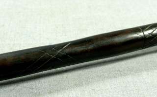 ANTIQUE CARVED EBONY WOOD CAMEL RIDING WHIP CROP STICK  