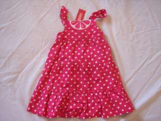 NWT Girls Gymboree Citrus pink dress ~ 2 2T 3 3T 4 4T  