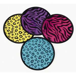   Animal Print Flying Disks   Games & Activities & Flying Toys & Gliders