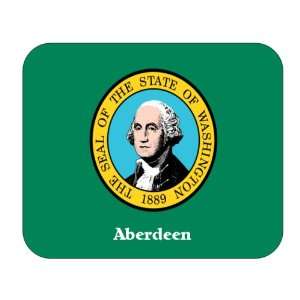  US State Flag   Aberdeen, Washington (WA) Mouse Pad 
