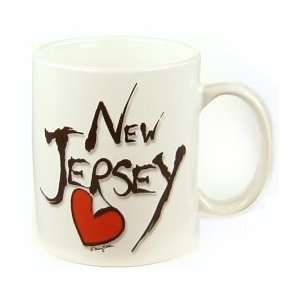  New Jersey Mug   Hearts, New Jersey Mugs, New Jersey 