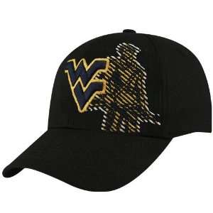   West Virginia Mountaineers Black Shades Flex Fit Hat Sports