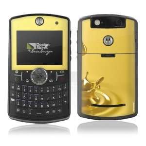  Design Skins for Motorola Q9   Gold Crown Design Folie 