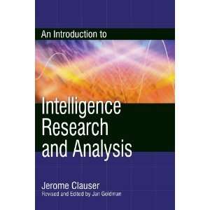   to Intelligence Research and Analysis byGoldman Goldman Books