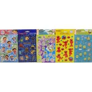  Kwality Closeouts 11289 Assorted Character Stickers  Dora 