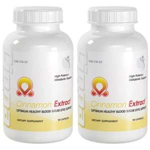   Extract Healthy Blood Sugar Level Support 180 Capsules 2 Bottles