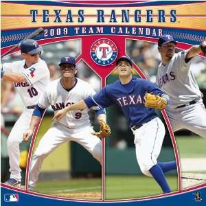  Texas Rangers MLB 12 x 12 Team Wall Calendar Sports 