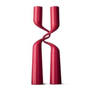  Menu Double Candle Holder Red